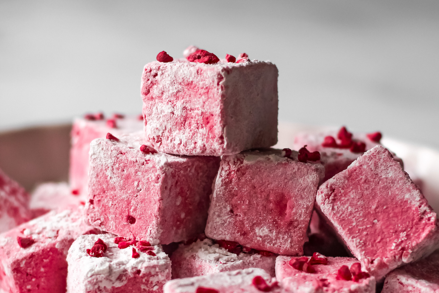 Vegan Cherry Marshmallows