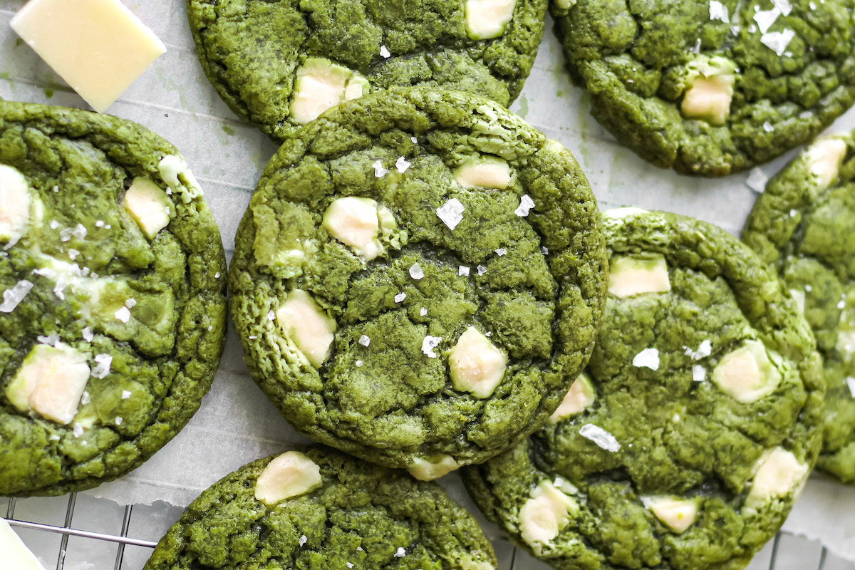 Vegan Matcha Cookies