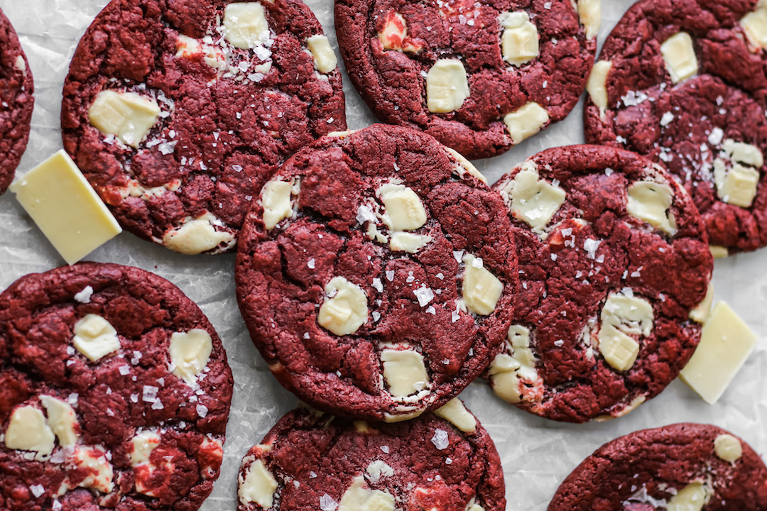 Vegan Red Velvet Cookies