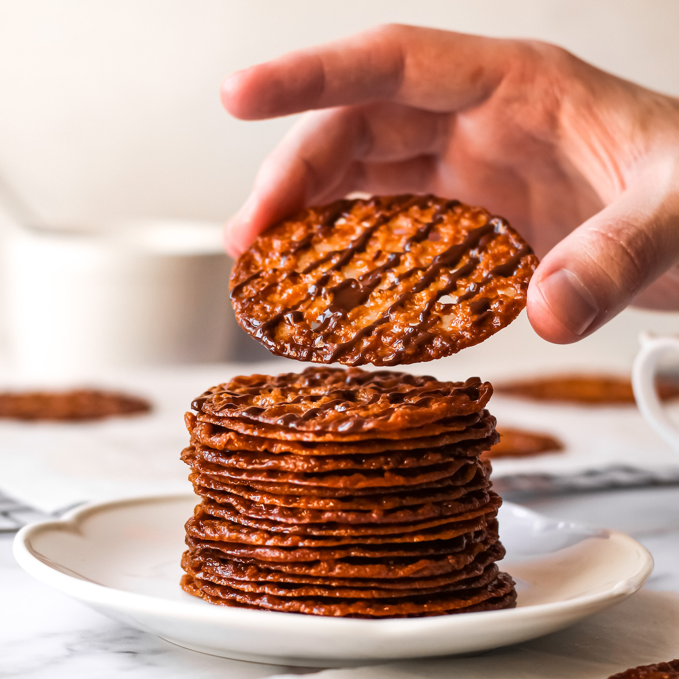 Vegan Lace Cookies