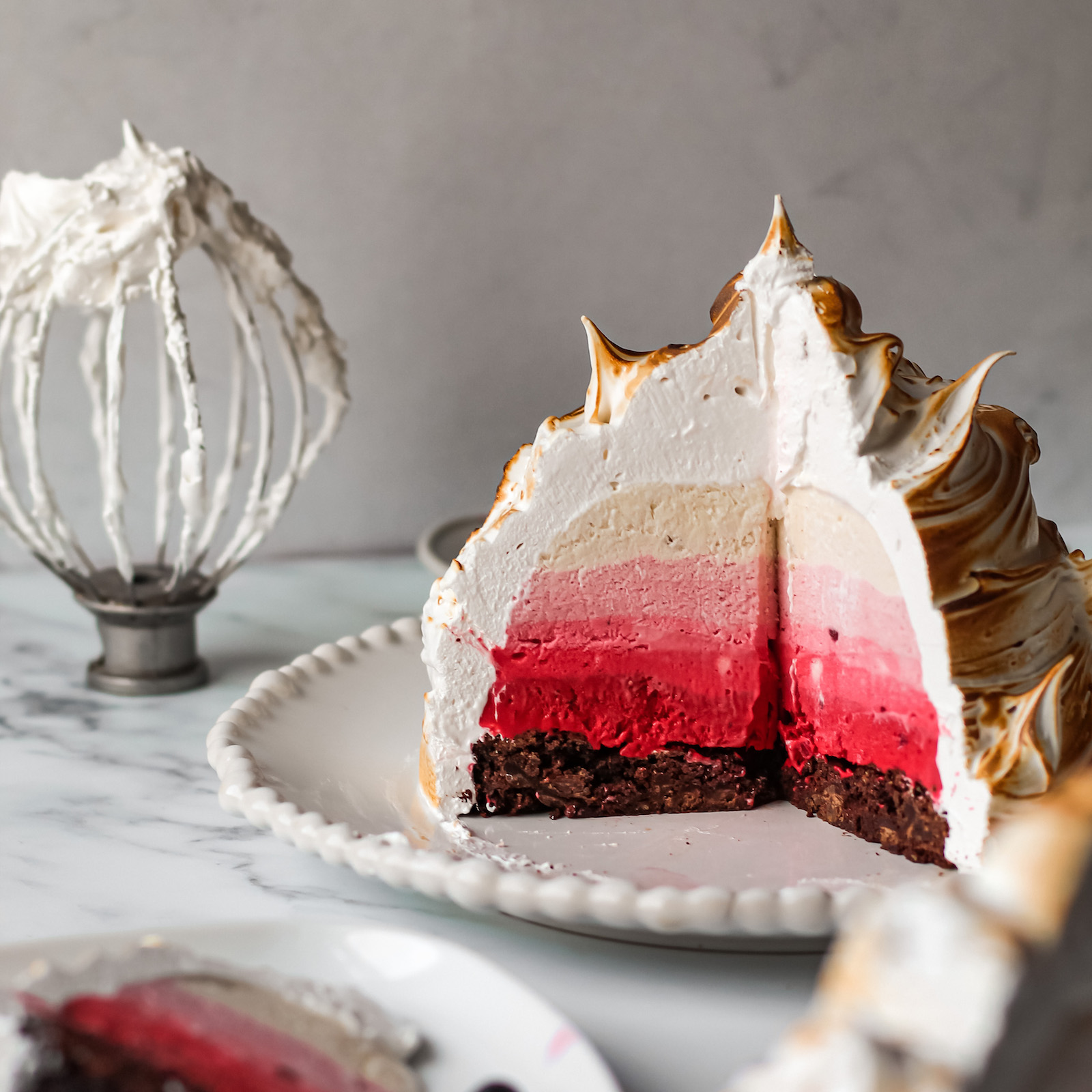 Vegan Baked Alaska