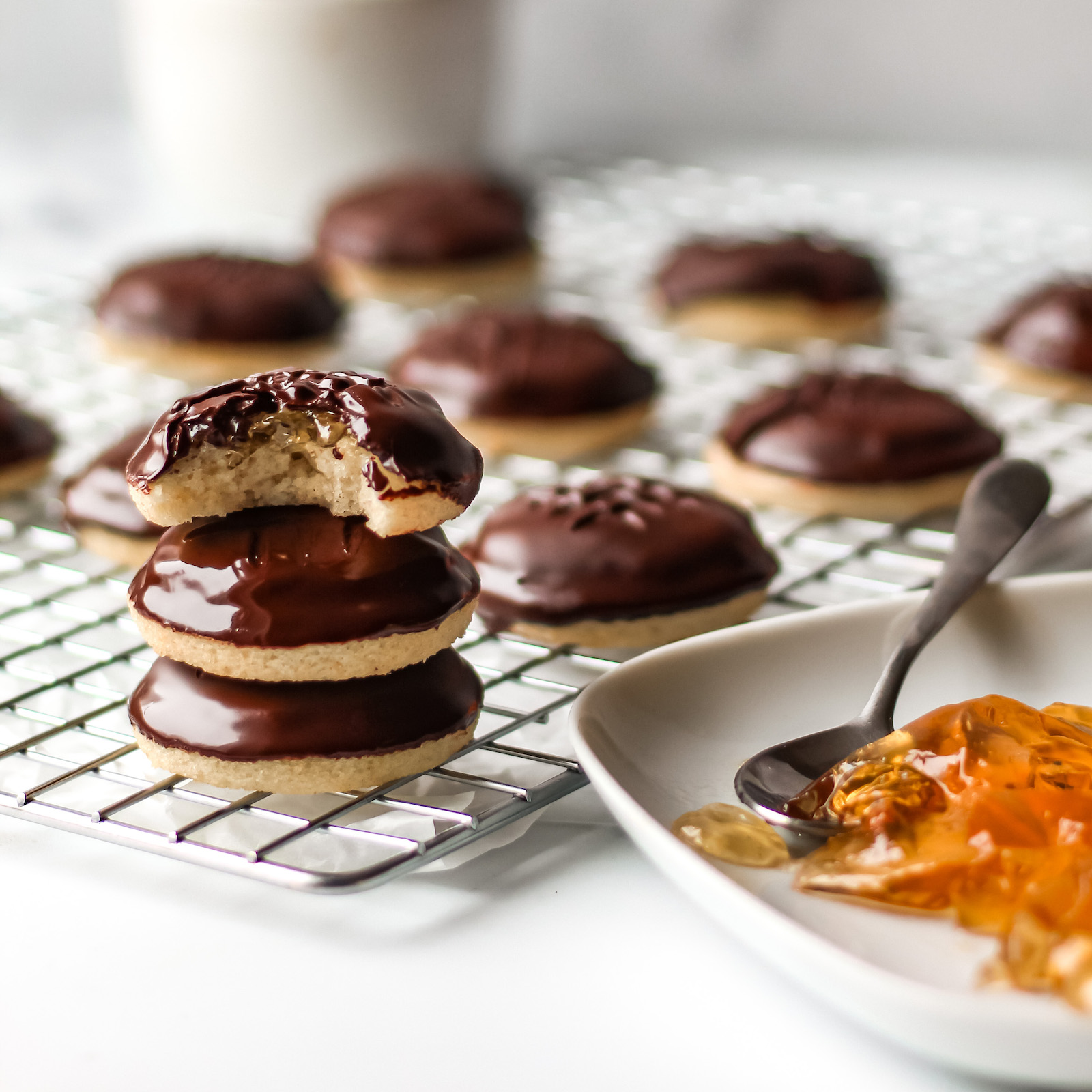 Vegan Jaffa Cakes