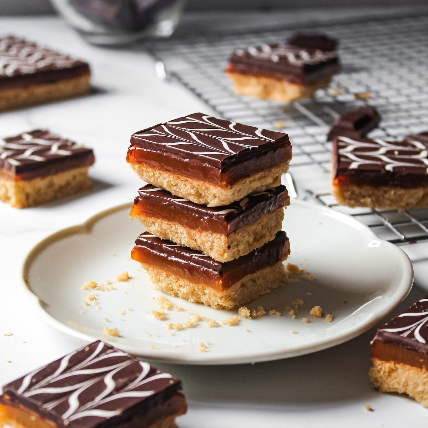 Vegan Millionaire’s Shortbread